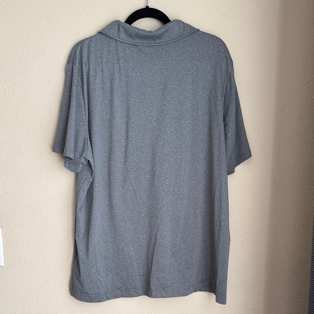 32 Degrees Cool Heather Gray Polo Shirt - Picture 6 of 6